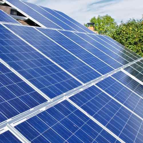 solar panel installation